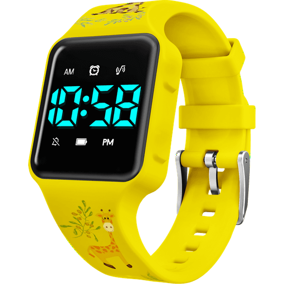 Potty Training Watch Vibration Reminder Timer Watch with Countdown/Alarm Clocks/Music,Toddler Toilet Training Watch Waterproof Rechargeable