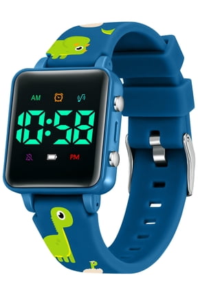 Potty Training Watch for Kids 2-9,Toddler Watch with Music Reminder Colorful Lights Countdown, Silicone Strap Waterproof Watch for Boys Girls