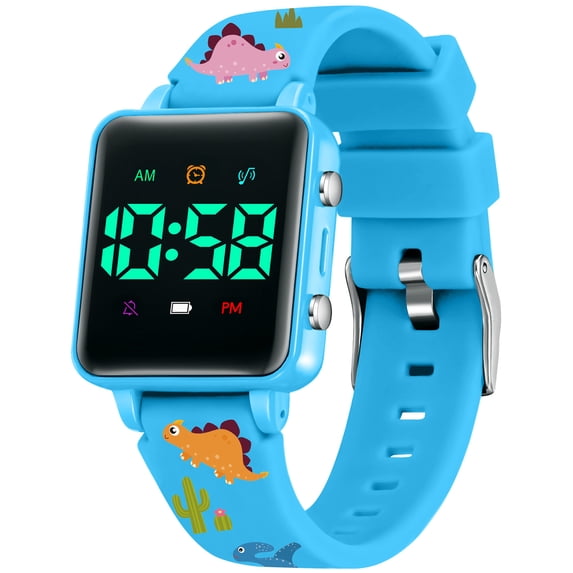 Potty Training Watch for Kids 2-9,Toddler Watch with Music Reminder Colorful Lights Countdown, Silicone Strap Waterproof Watch for Boys Girls