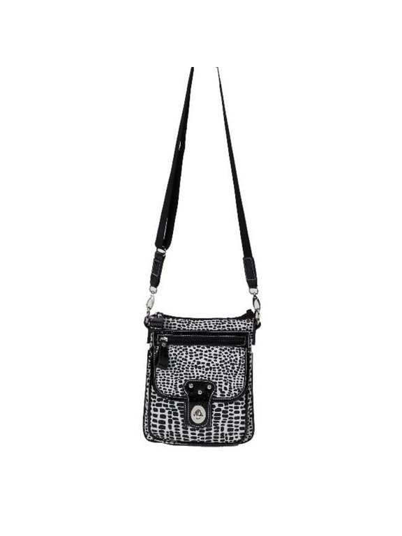 Pouch Black Dot Leopard- Pack of 2 - 8 W x 9.5 H x 1.5 in. Gusset