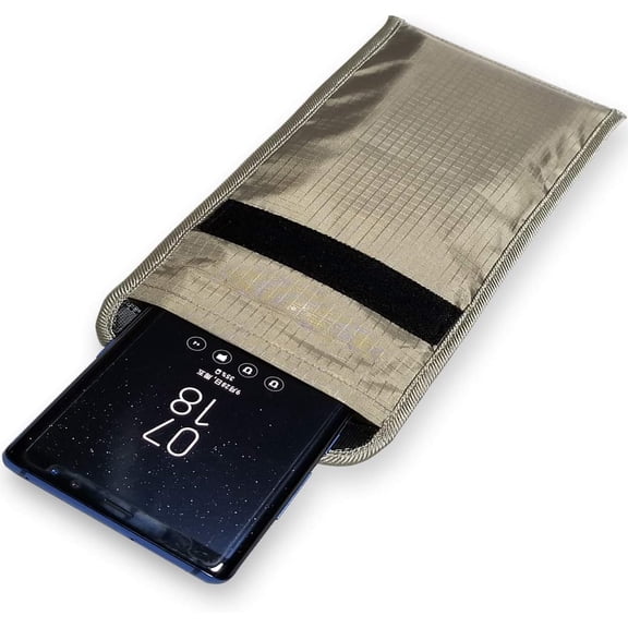 Pouch - Cell Phone Anti- Anti- GPS RFID Signal Blocking Bag Shielding Pouch Wallet Case for Cell Phone Protection