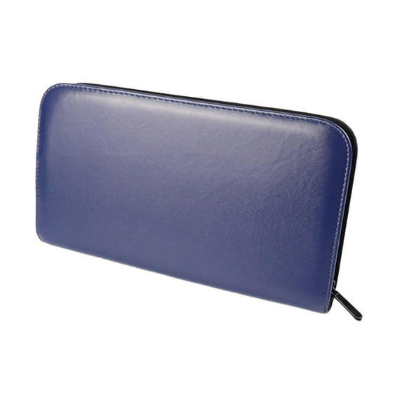 Pouch Hair s Bag for Hairstylist Roll up Organizer, PU Leather ,Hairdressing s Holder Tool Bag for Barber Stylist Blue