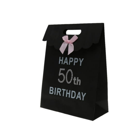 Pouch Happy Sequins 50th Birthday Party