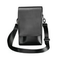 thumbnail image 1 of Pouch PU Leather Waist Bag Retro Hair Cutting Tools Black, 1 of 6