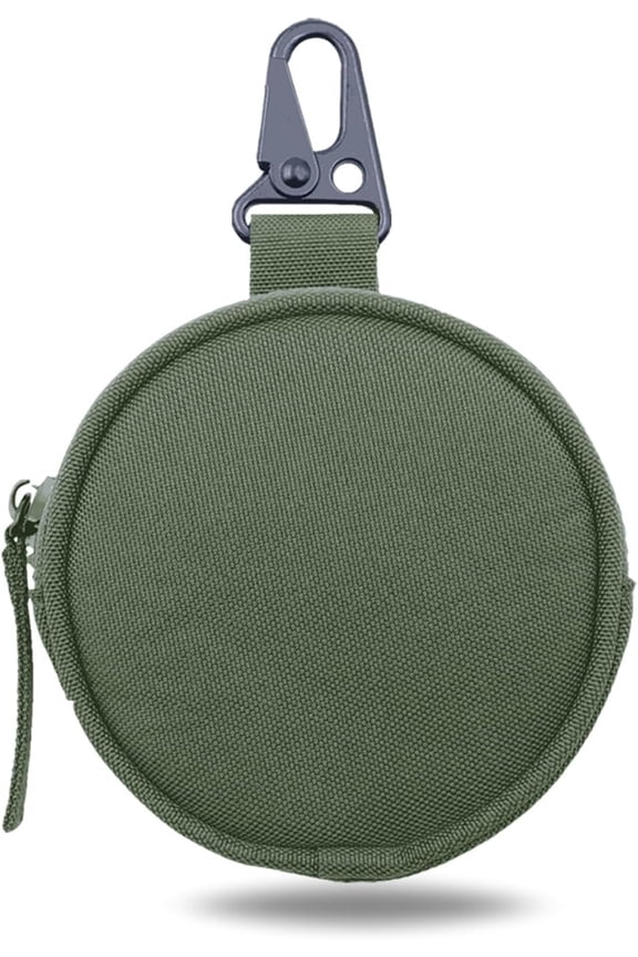 Pouch, Small  Purse  for Men, EDC Pouch Accessories Case, Normal 7.5 cm/3 in or  11 cm/4.33 in Diameter