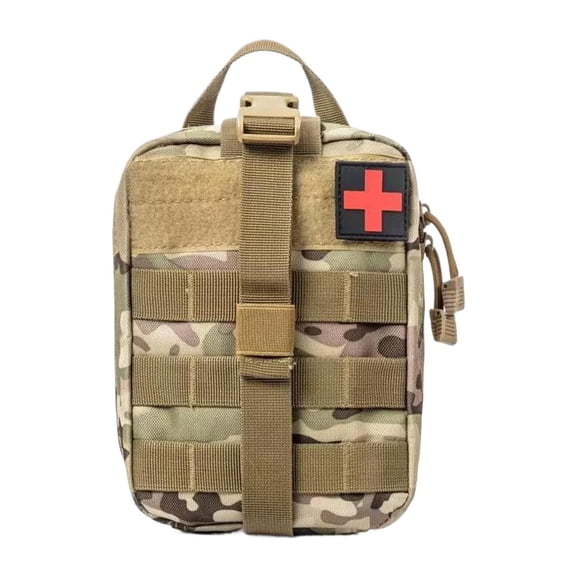Pouch Tactical, Nylon First Aid Pouch, Big Capacity EMT Pouch Utility, Heavy Duty Military Grade Rip-Away Ifak Pouch, First Aid Kit Utility Pouch - Color C