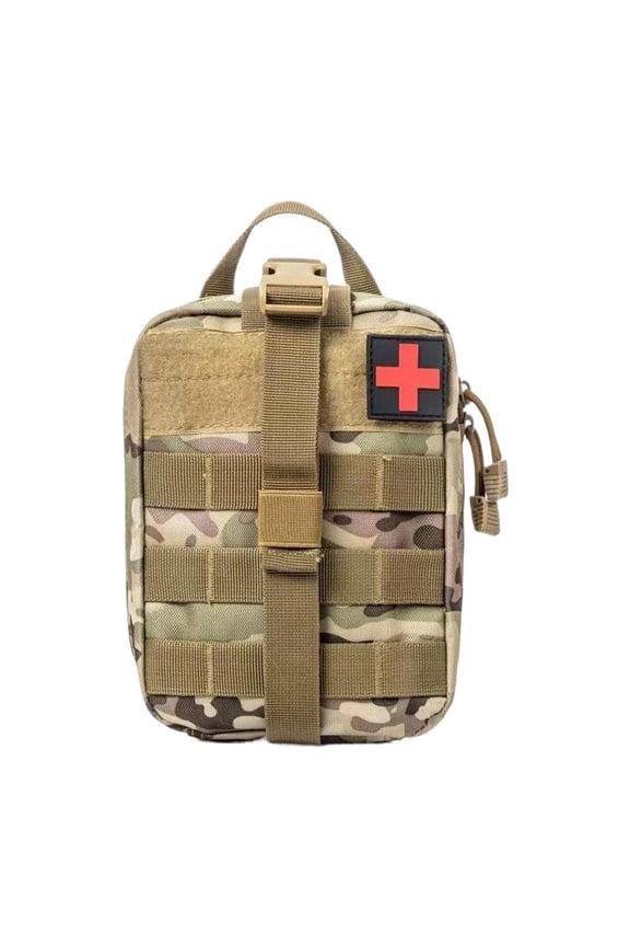 Pouch Tactical, Nylon First Aid Pouch, Big Capacity EMT Pouch Utility, Heavy Duty Military Grade Rip-Away Ifak Pouch, First Aid Kit Utility Pouch - Color C