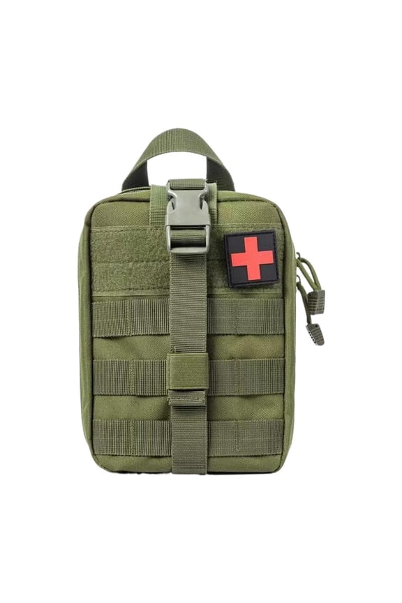 Pouch Tactical, Nylon First Aid Pouch, Big Capacity EMT Pouch Utility, Heavy Duty Military Grade Rip-Away Ifak Pouch, First Aid Kit Utility Pouch - Color D