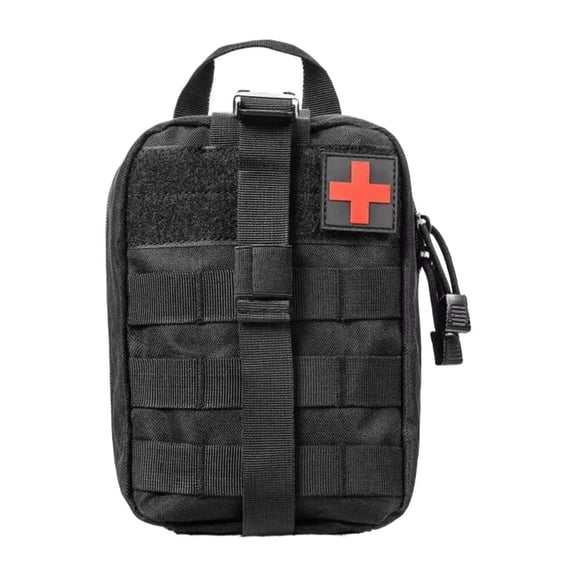 Pouch Tactical, Nylon First Aid Pouch, Big Capacity EMT Pouch Utility, Heavy Duty Military Grade Rip-Away Ifak Pouch, First Aid Kit Utility Pouch - Color A