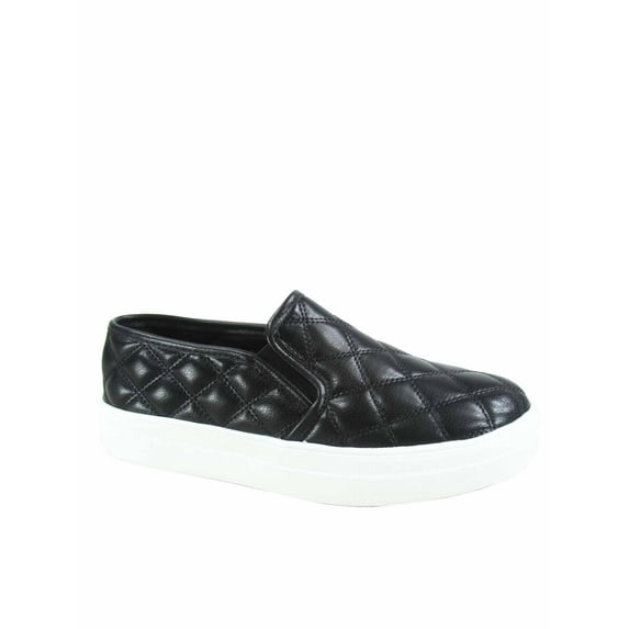 Pouch Women's Flat Slip On Quilted Foam Padded Cushion Sock Fashion Sneakers Shoes