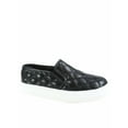 thumbnail image 1 of SODA Women's Casual and Dress Slip-On Quilted Foam Sneakers, Round Toe, Black, Size 8, 1 of 2