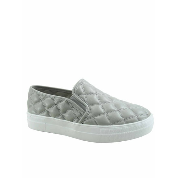 Pouch Women's Flat Slip On Quilted Foam Padded Cushion Sock Fashion Sneakers Shoes