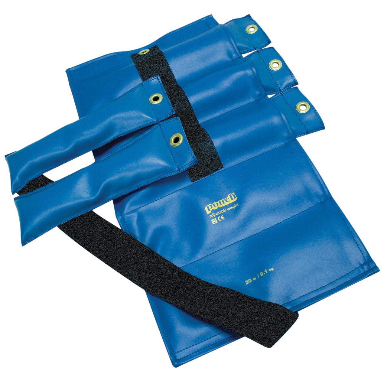 Pouch variable weight set, 20 pound, blue