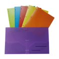 thumbnail image 1 of Pouches For Organization PP Double Pocket Folder Set Of 10 Ideal For Students & Document Organization, 1 of 4