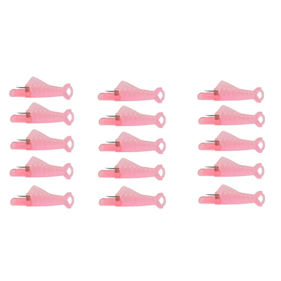Pouches For Organization 15PCS Fish Shape Needle Threaders Plastic Needle Threader For Hand Sewing DIY Needle Threader Hand Machine Sewing Tool For Sewing Crafting