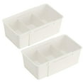 thumbnail image 1 of Pouches For Organization 2pc Expandable Storage Drawer Organizers 2024 Upgrade Adjustable Drawer Organizer Sliding Drawer Organizers Expandable Plastic Storage Dresser Organizer For Wardrobe, 1 of 9