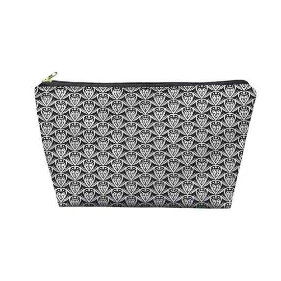 Pouches Patterned Drop Colored
