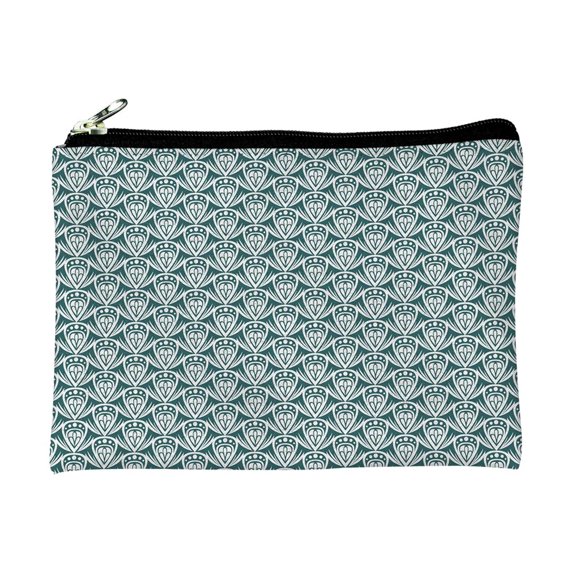 Pouches Patterned Drop Colored