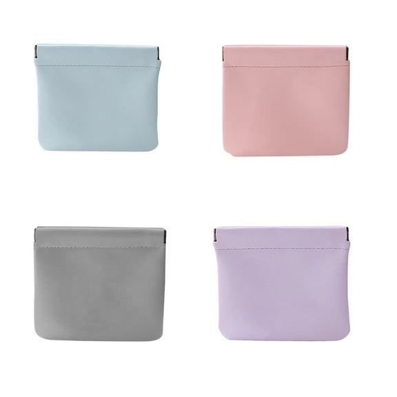 Pouchic - Personalized Snap Closure Leather Organizer Pouch, 2026 New Pouchic Leather Organizer, Auto Snap Closure(4PCS-A)