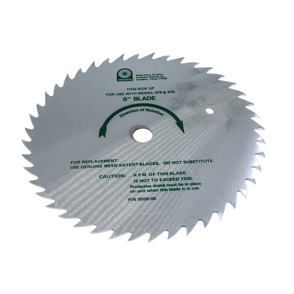 Poulan 1126-00 WEED EATER 8" BRUSH BLADE BLADE, POU-112600