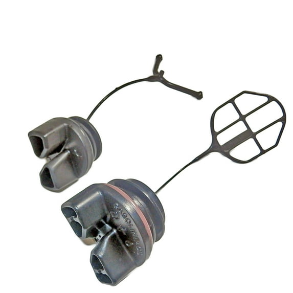 Poulan Genuine OEM Replacement Fuel & Oil Cap # 952-044640