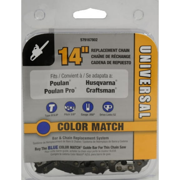 Poulan Pro Universal Replacement Chainsaw Chain