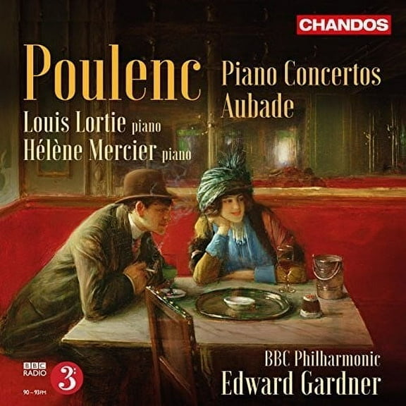 Poulenc / Lortie / Mercier / BBC Philharmonic Orc - Piano Concertos & Aubade - Music & Performance - CD