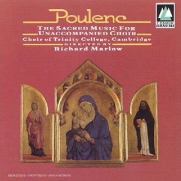 Poulenc / Marlow / Cambridge Trinity Coll Choir - Sacred Music for - Music & Performance - CD