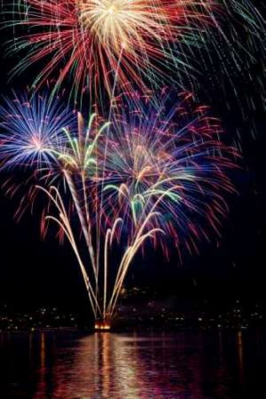 Poulsbo Fireworks I Canvas Art - Kathy Mahan (12 x 18)