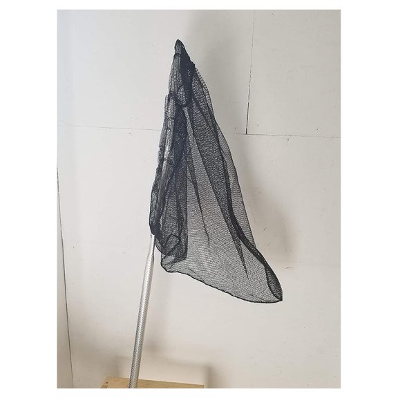 Poultry Catching Net - Lightweight Aluminum Handle, 18" Bow, Fine Nylon Mesh - Chicken, Bird & Small Animal Net for Occasional Use