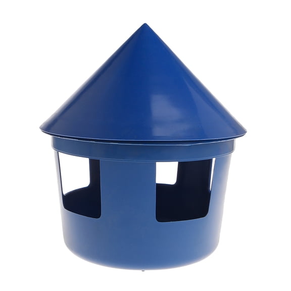 Poultry Feeder Sand Case Plastic Chicken Food Dispenser for Duck Pigeon Dove