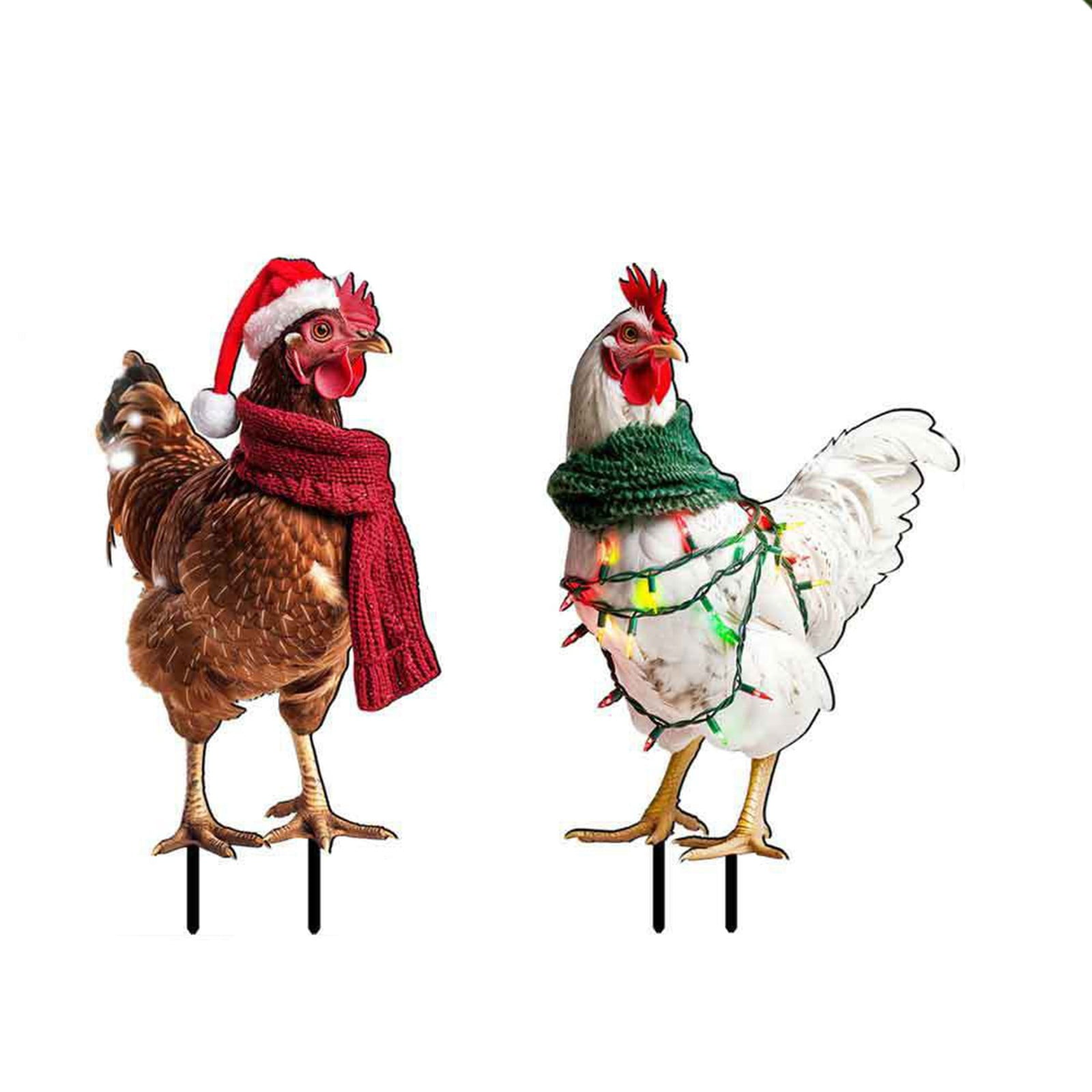 Poultry Fence Address Numbers with Light Battery Yard Candy Canes Bulk