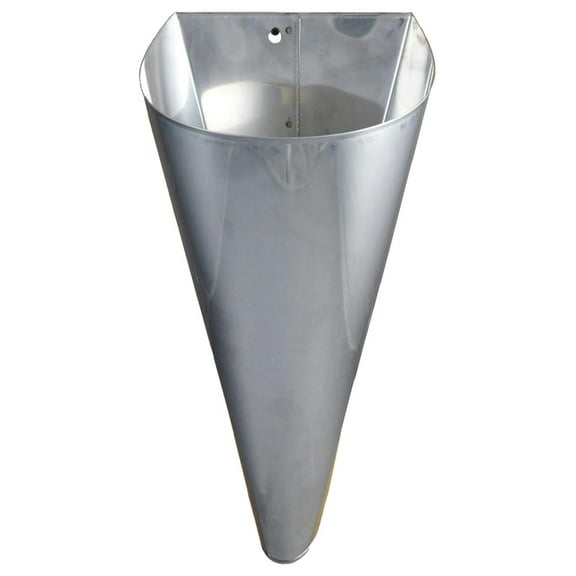 Poultry Killing Cone - Galvanized Steel Restraining Cone for Chickens, Turkeys, Geese - Heavy Duty, Rust-Resistant, X-Large