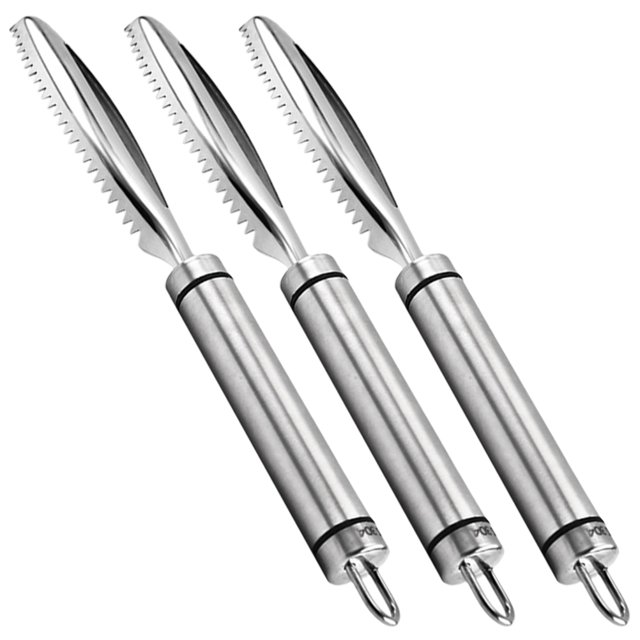 Poultry Lung Remover Ducks Processing Scraper 3 Pcs Fish Scale Planer