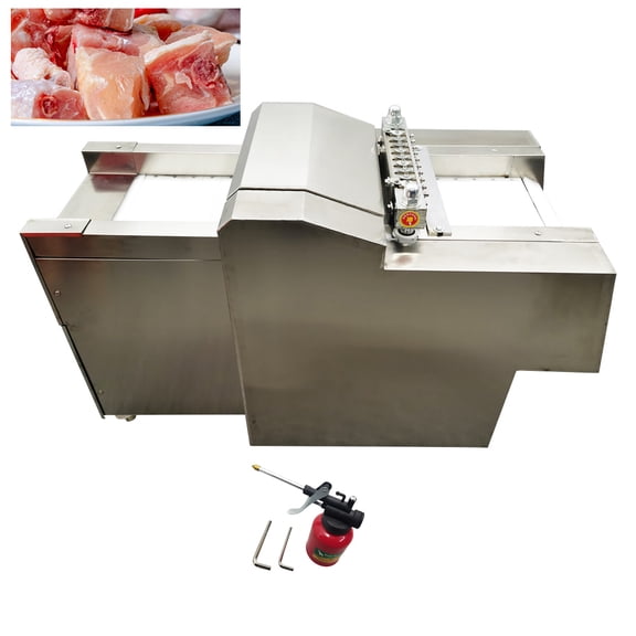 Poultry Meat Cutting Dicing Machine Commercial Fully Automatic Electric 220V