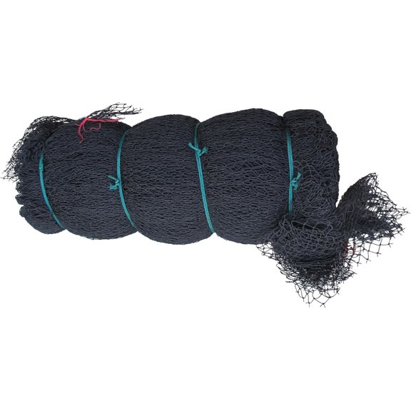 Poultry Netting 25' x 25' Heavy Knotted 1" Mesh Net Aviary Gamefowl Quail Chicken Bird Block Nets Long Lasting Break/Burst 85/245 lb Polyethylene 8-10 Year Lifespan 19lb Ship Weight