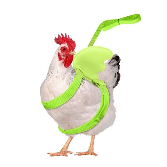 Poultry Outdoor Walking Safety Harness Adjustable Duck Chicken Outdoor Activity Strap Comfortable Wearable Farm Poultry Going Out Control Belt Backyard Livestock Daily Outside Movement Accessory