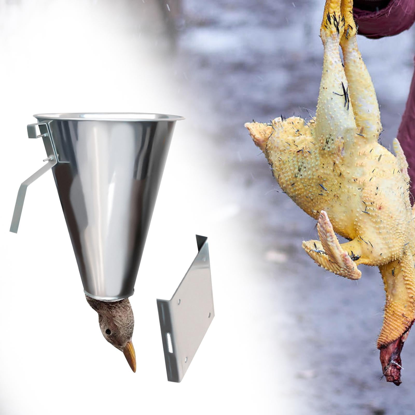 Poultry Retaining Cone Kill Chicken Cone Portable Slaughter Tool Iron