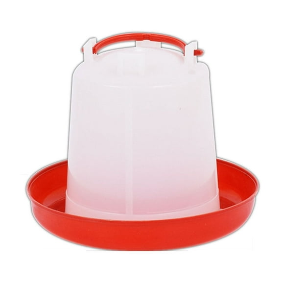 Poultry Water Feeder Simple Structure Water Containers Drinkers for Chickens Birds HandsFree Watering Fountain
