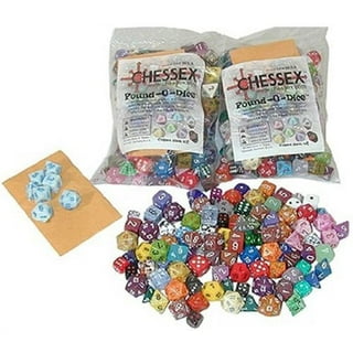 Chessex 25716 Dice, Multi-Colour Chessex 25716 Dice, Multi-Colour