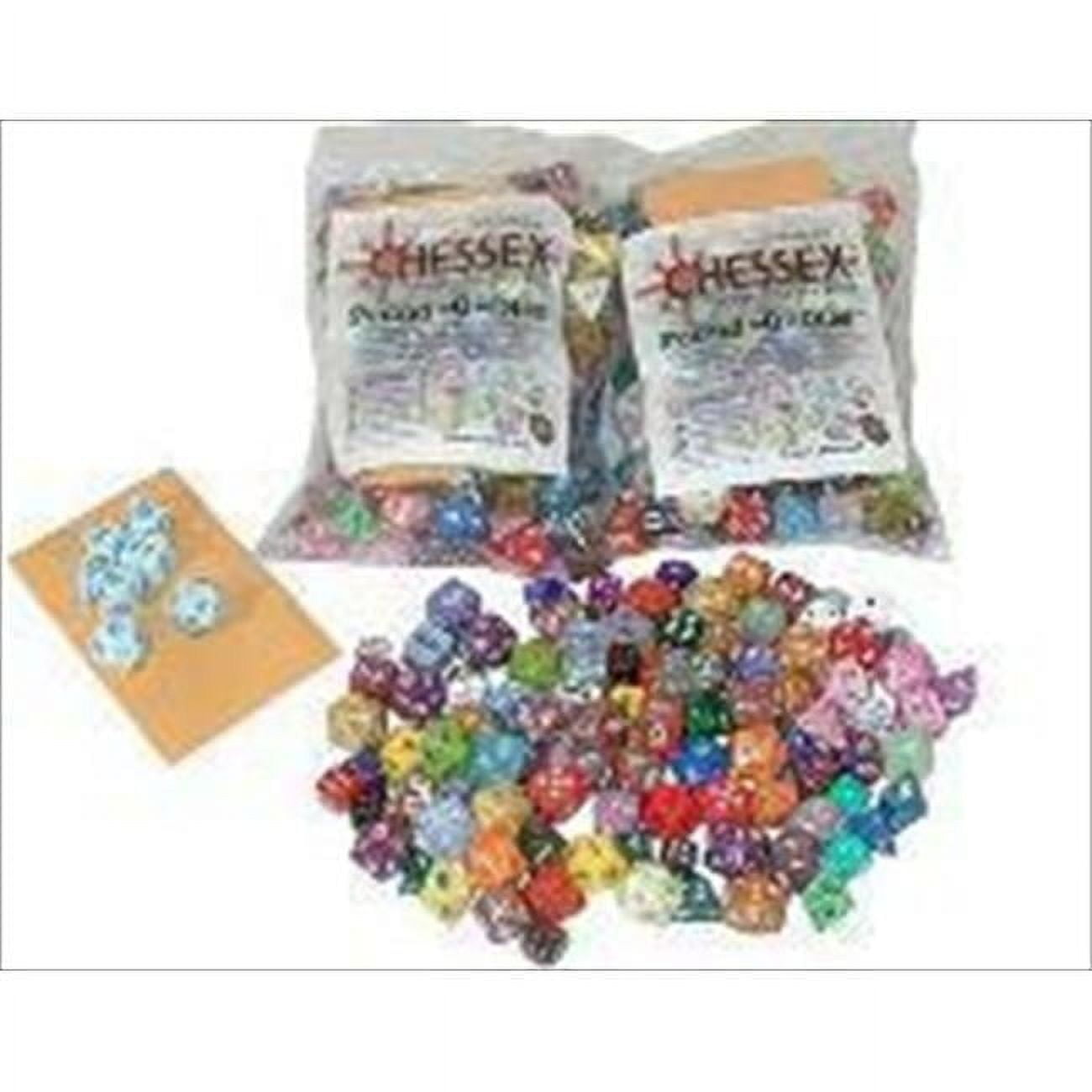 Chessex 25716 Dice, Multi-Colour Chessex 25716 Dice, Multi-Colour