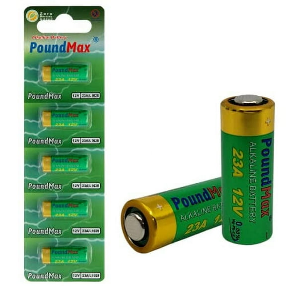 PoundMax 23A / L1028 Batteries 12v Alkaline Battery Combo Pack - 5 Count