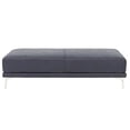 thumbnail image 1 of Poundex Furniture Faux Leather Cocktail Ottoman in Ink Blue Color, 1 of 4