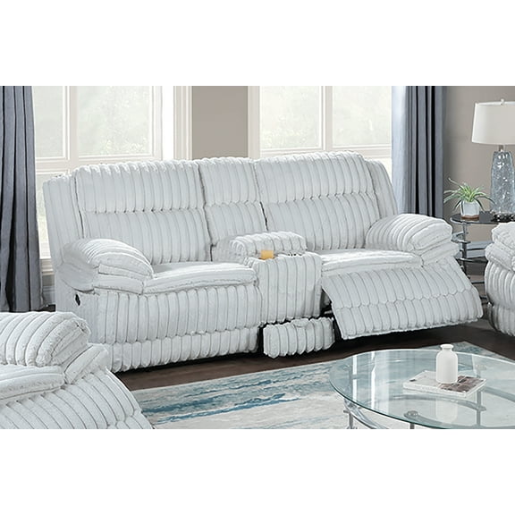 Poundex Motion Loveseat