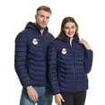 thumbnail image 1 of Pounoo Heated Jackets for Men Women Hood USB Charging Jacket Unisex Windproof Multi-Zone Heating Winter Outdoor Coats Gift, 1 of 4