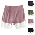thumbnail image 1 of Pounoo New 2025 Girls Shorts Size 10-12 Loose Solid Summer Shorts Elastic Waisted Lightweight Shorts for Girls, 1 of 8