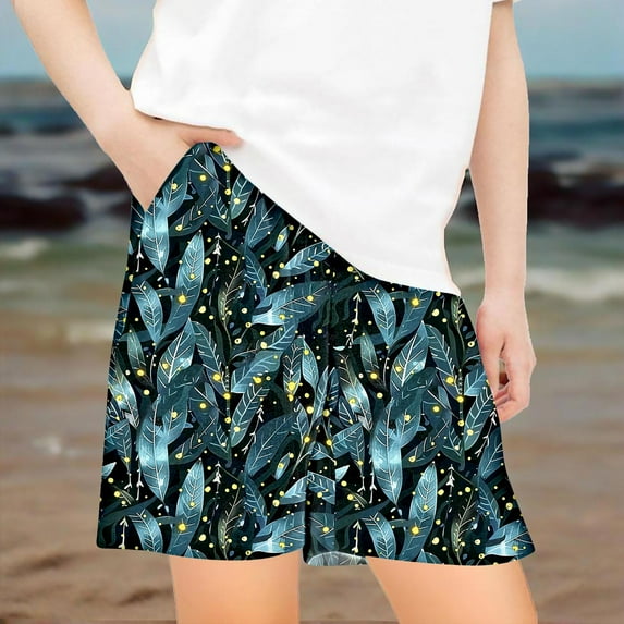 Pounoo New 2025 Shorts for Girls 4-16 Girls Boys Running Athletic Cotton Shorts, Kids Baby Workout and Fashion Summer Beach Sports Girls Shorts 7-8