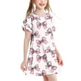 thumbnail image 1 of Pounoo New Dresses For Kids Girls Nightgowns Kids Nightdress 3-12 Years Toddler Pajamas Fantasy Princess Sleepwear Short Sleeves Nightie Dresses For Girls 10-12, 1 of 5