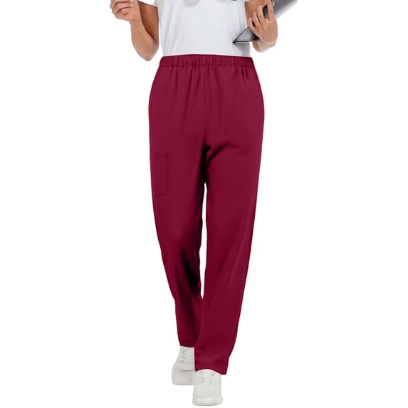 Pounoo Slacks for Women High Rise Solid Tone Multi Pocket Design Loose Fit Bottoms Daily Street Style Soft Comfortable Pants