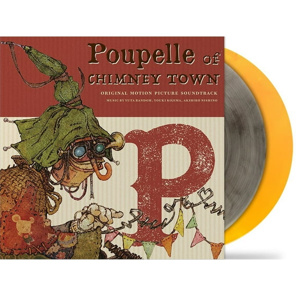 Poupelle of Chimney Town Original Motion Picture Soundtrack Colored Vinyl 2XLP Record